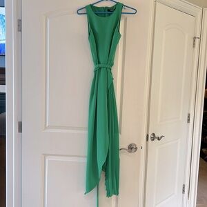 Green summer dress